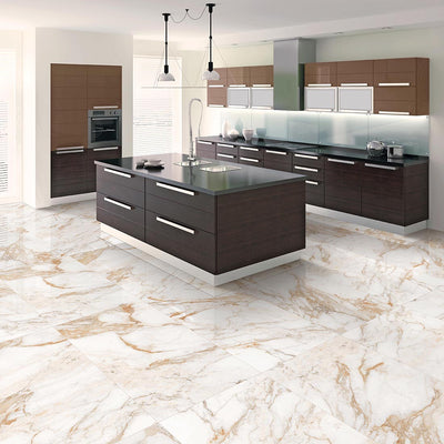 Icon Gold White Polished