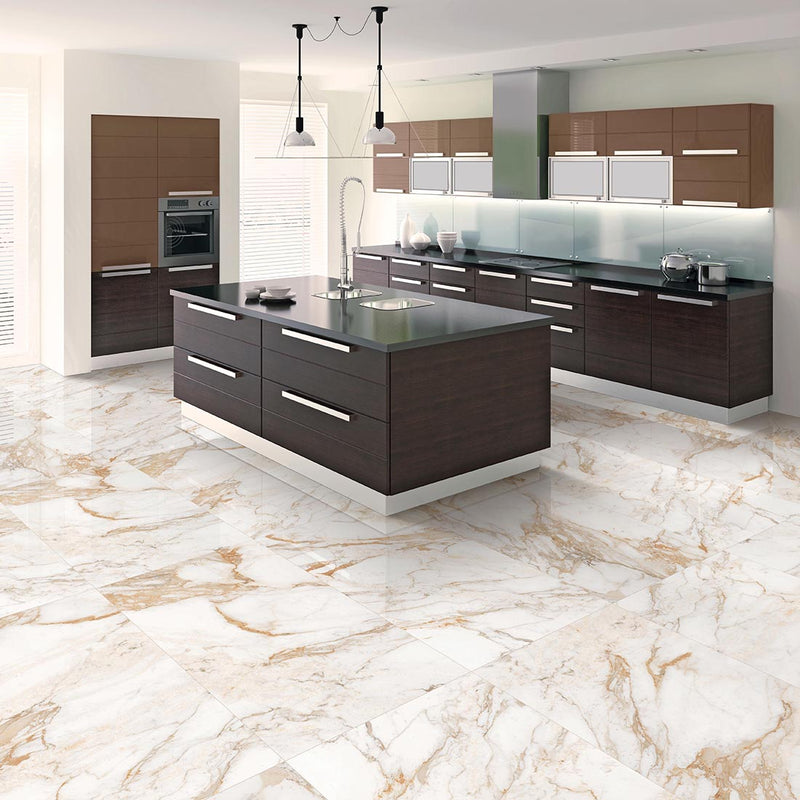 Icon Gold White Polished
