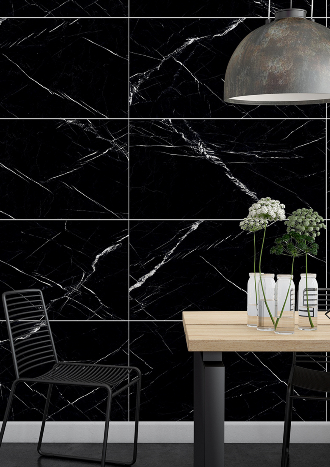 Stellar Dark Nero Tile