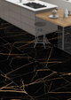 Blackened Cosmic Gold Gloss Tile